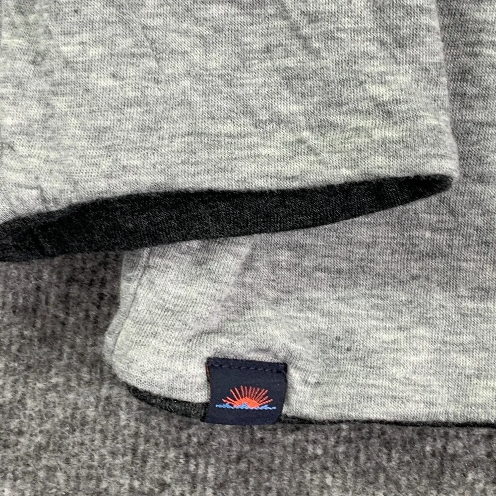 Faherty Hoodie Men Extra Large Reversible Cloud Gray Soft Pullover